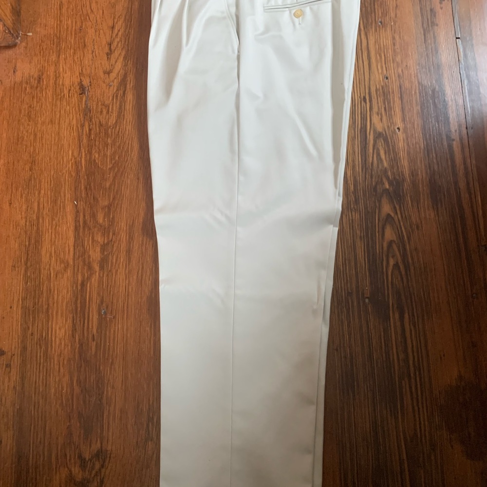Lands End Pleated Summer Khakis